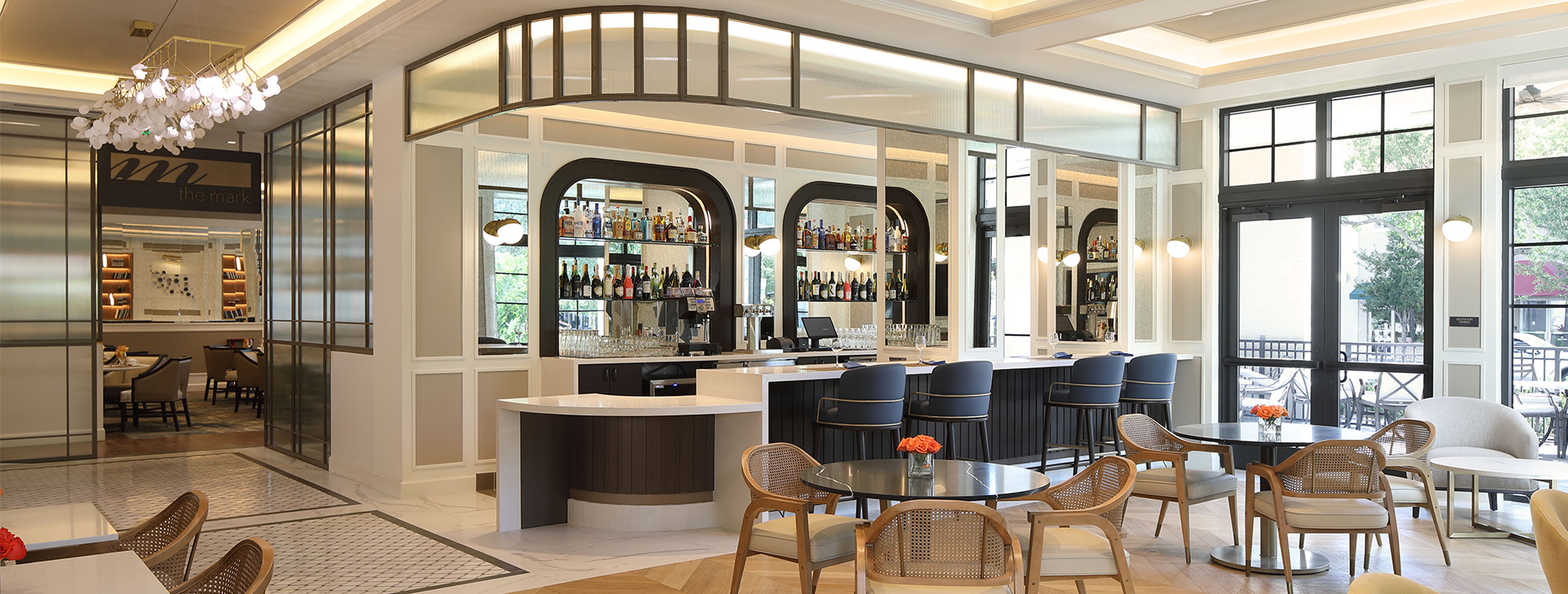 The lounge and bar at The Watermark at West Palm Beach.