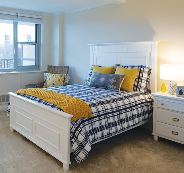 An apartment at The Watermark at 3030 Park.