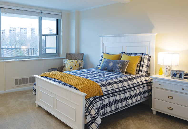 An apartment at The Watermark at 3030 Park.