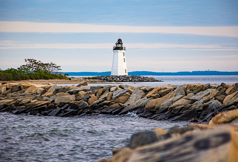 A lighthouse.