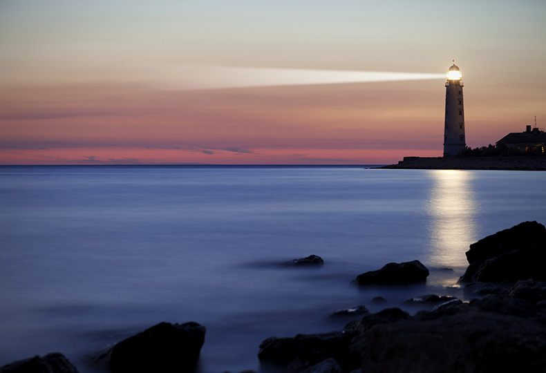 A lighthouse.