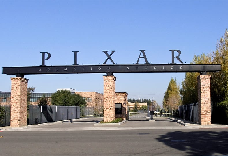 Pixar studios.
