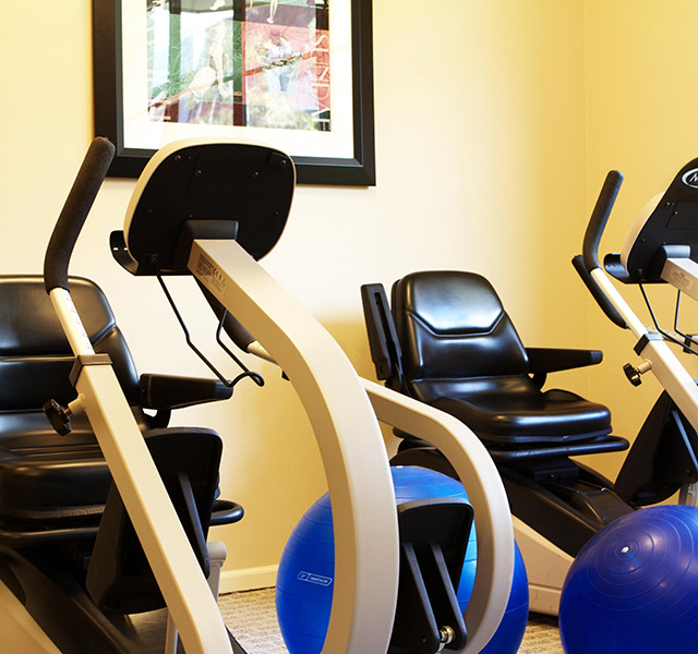 Fitness equipment.