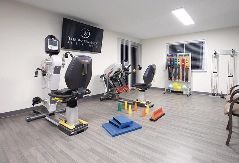 Fitness equipment.