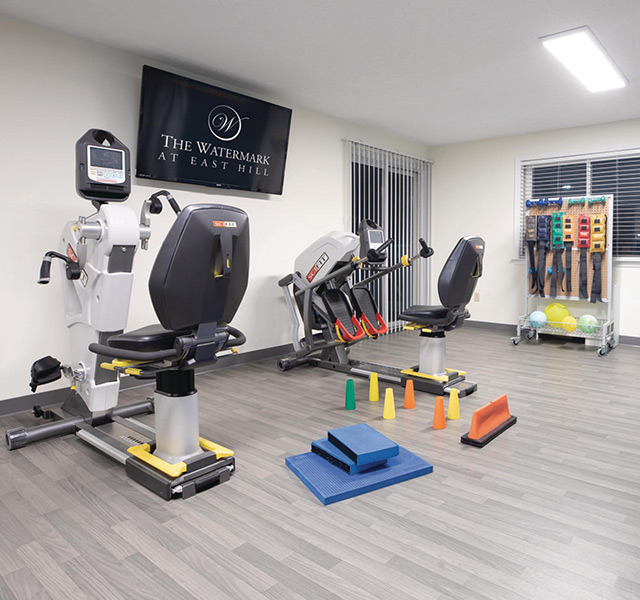 Fitness equipment.