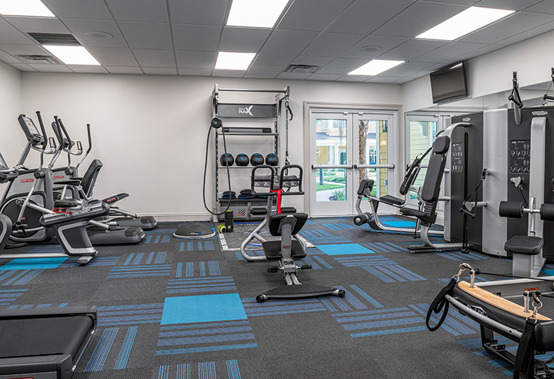 Fitness equipment.
