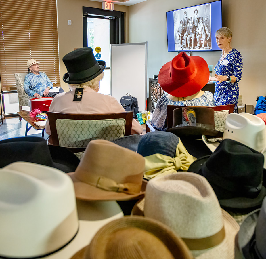 A Watermark University class on British Hats.