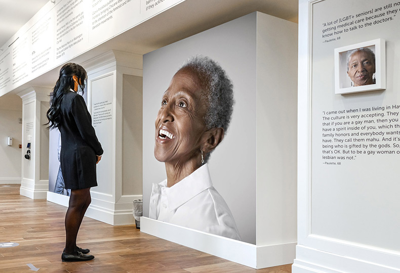 The Not Another Second exhibit.
