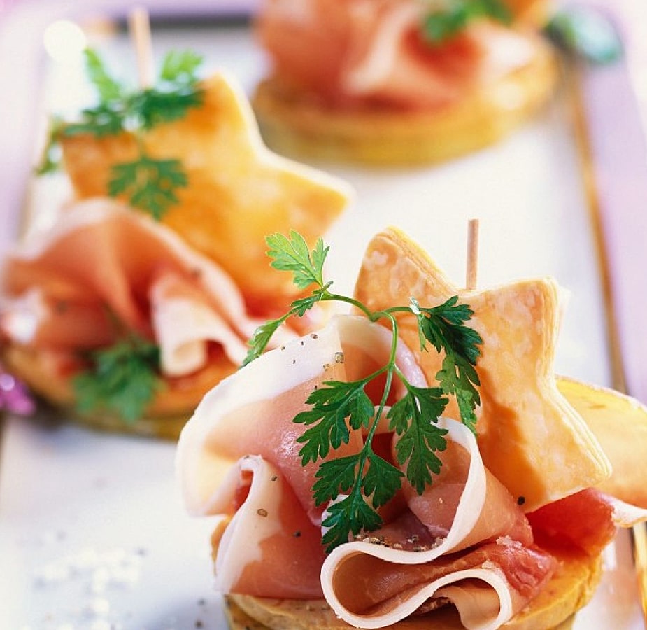 Gourmet bites.