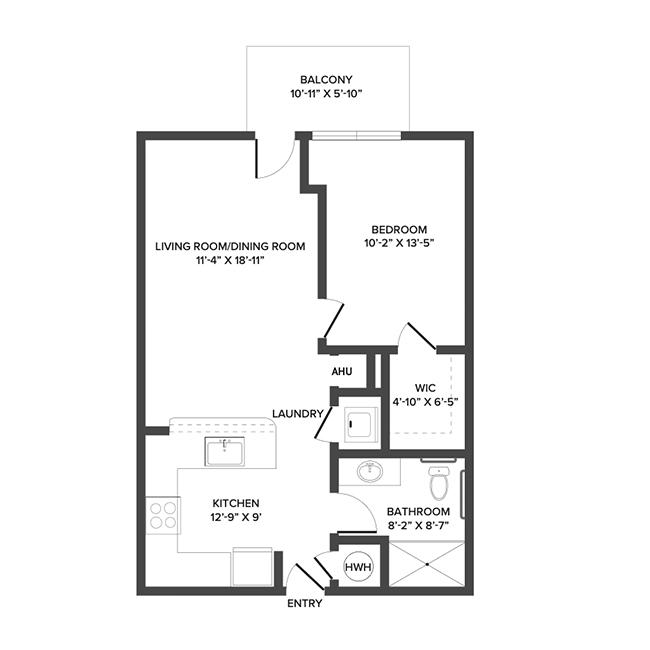 One Bedrooms One Bedrooms